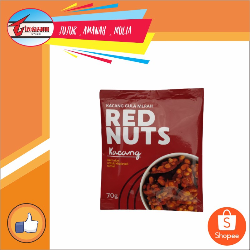 

( BISA COD ) RED NUTS " KACANG GULA MERAH
