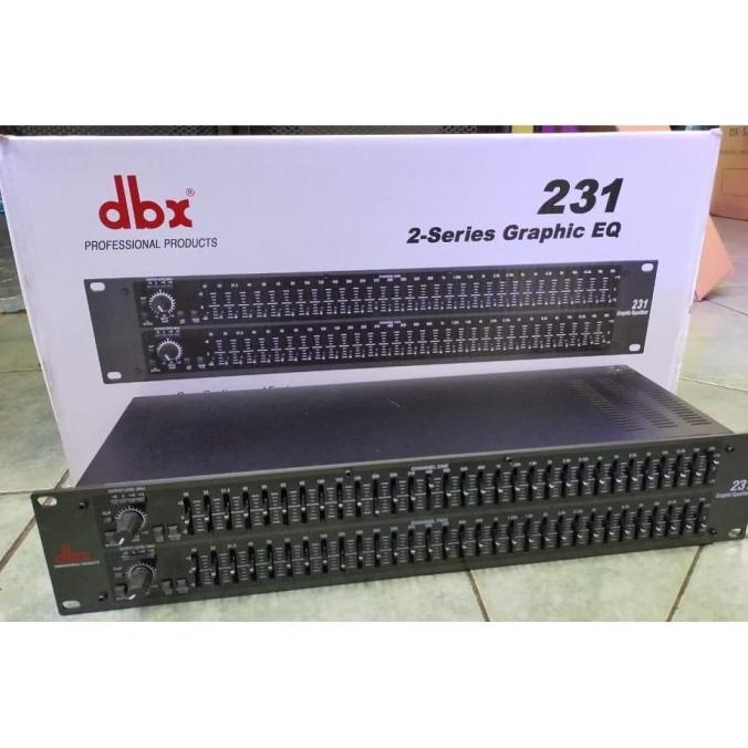 Eq Equalizer Dbx 231 Dengan Sub Output Termurah