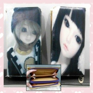 dompet 3D animasi dopet panjang boneka