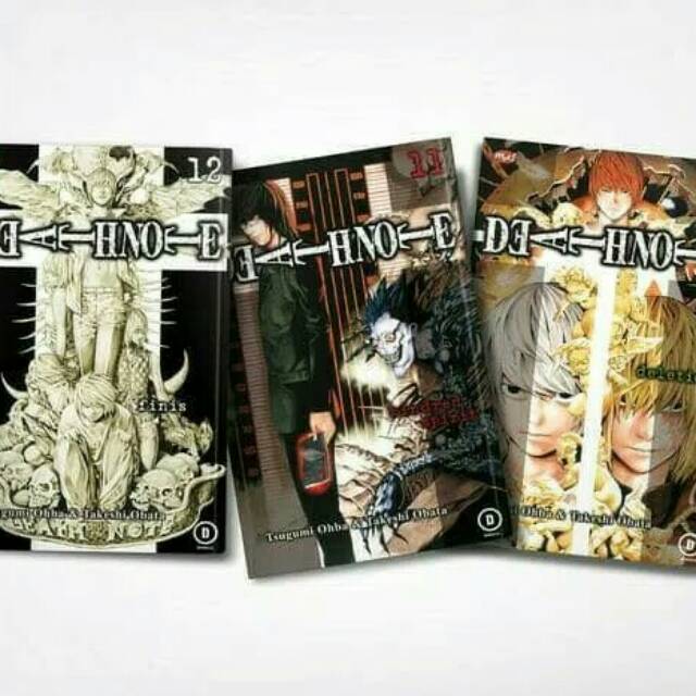 Komik death note original vol.1- tamat