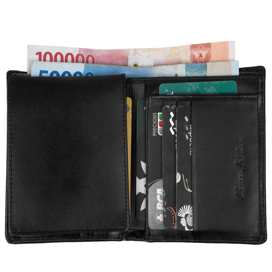 Kenes Leather Dompet Pria Kulit Asli Premium Ferguso Pullup - Free Gravir Nama