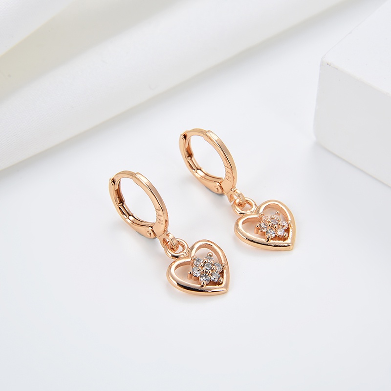 anting titanium wanita emas muda anti karat dewasa tusuk korea asli panjang dan luntur korea style selamanya dewasa 21e-1