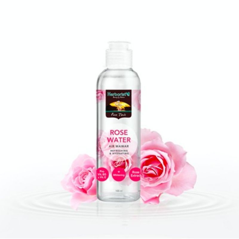 `ღ´ PHINKL `ღ´ 𝕙𝕖𝕣𝕓𝕠𝕣𝕚𝕤𝕥  Herborist Rose Water air mawar penyegar wajah membersihkan kulit