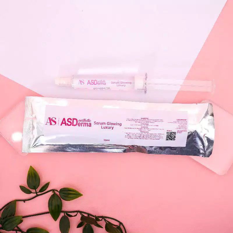 serum glowing luxury Asderma aesthetic