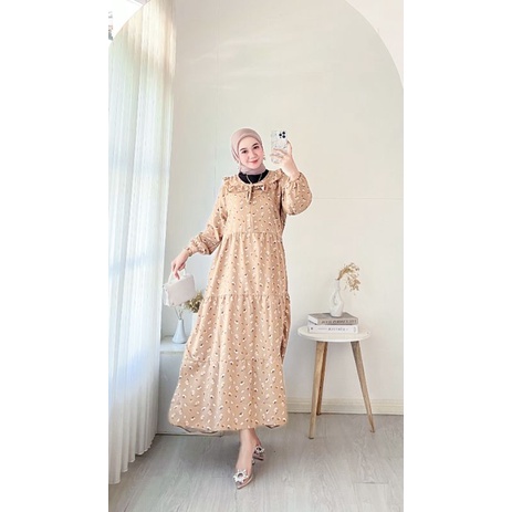 HOME DRESS BAJU GAMIS BUNGA