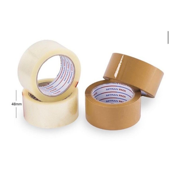 

Sale!!! Lakban Bening & Coklat Merk Aura Pack Kualitas Bagus 45 Mm X 100 Yard Bergaransi
