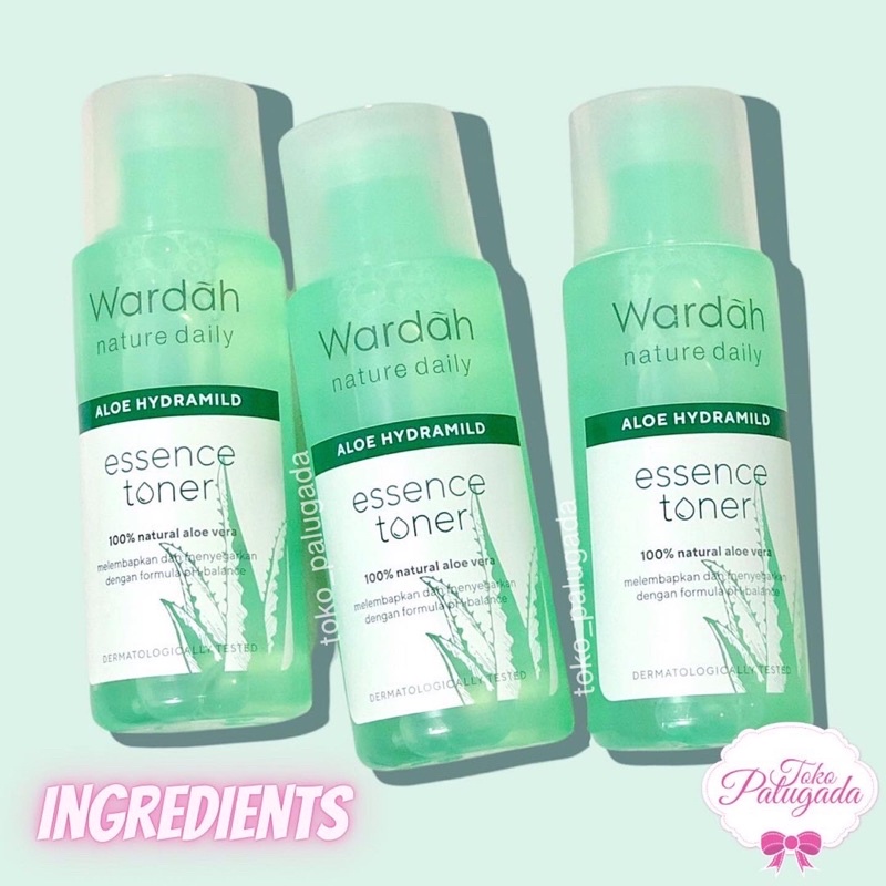 [BISA COD] Wardah Aloe Hydramild Essence Toner