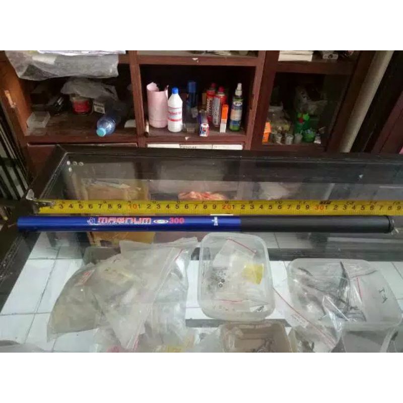 Joran Tegek Daiwa Magnum Panjang 3Meter bahan carbon, high quality ruas pendek bahan import