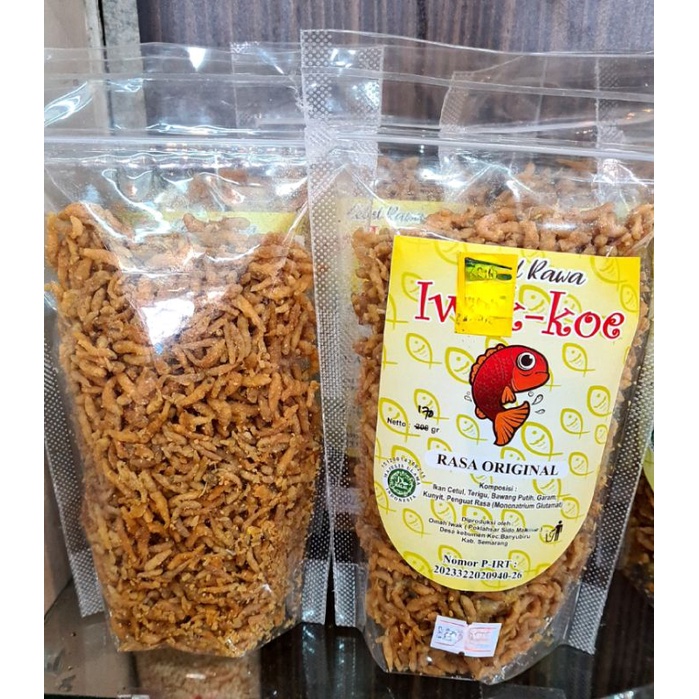 

Iwak Koe - Ikan Cetul Rawa 170gram (Siap Makan)