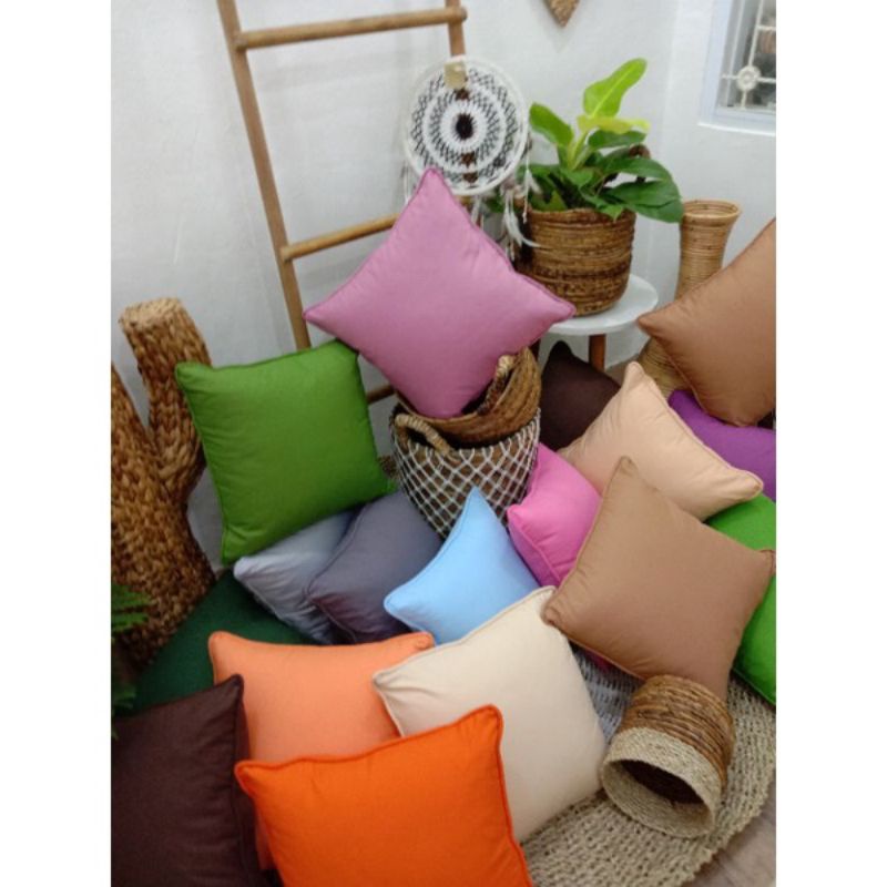 Sarung bantal kursi 40x40 polos