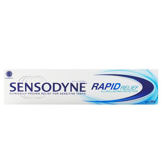 Sensodyne Essensial Care Fresh Mint 100Gr + Rapid Relief Advanced Care Best Seller