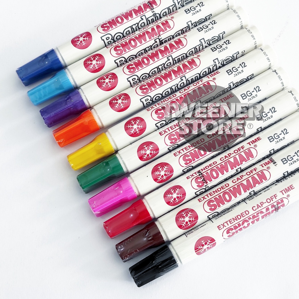 

Snowman Spidol White Board Marker BG12
