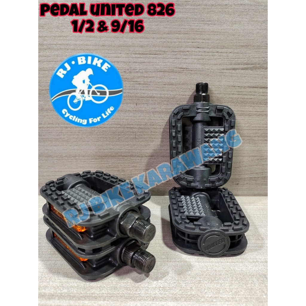 PEDAL SEPEDA UNITED 826 1/2 DAN 9/16