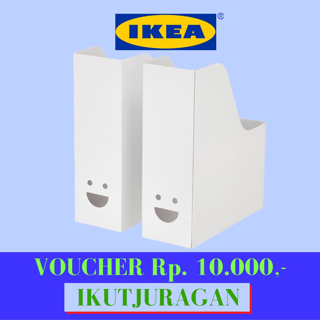 

FTTJABBA File Organizer Isi 2PCS Box Tempat File Dokumen / Majalah / Odner Bindex Putih Kotak Organiser Kertas Desktop Storage Folder File isi 2pcs