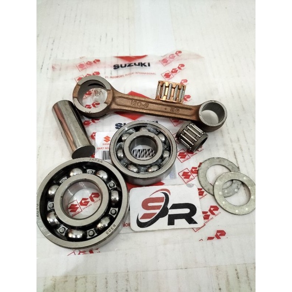 SETANG SEHER PLES BERING  SUZUKI (A_100) TRS 125 2T ORIGINAL A 100 RST GP 100 SEPASANG KANAN KIRI 6305_6304