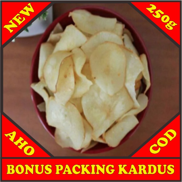 

Keripik Singkong Original 250gr - Aho Snack