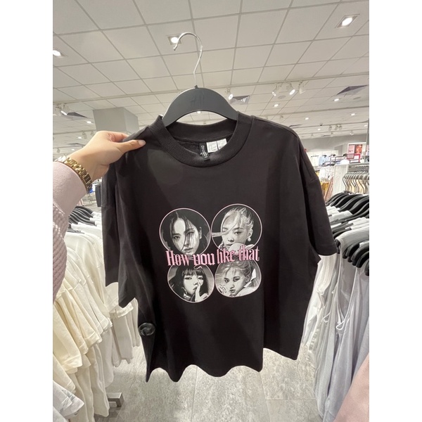 Blackpink x Hnm Oversized T-Shirt