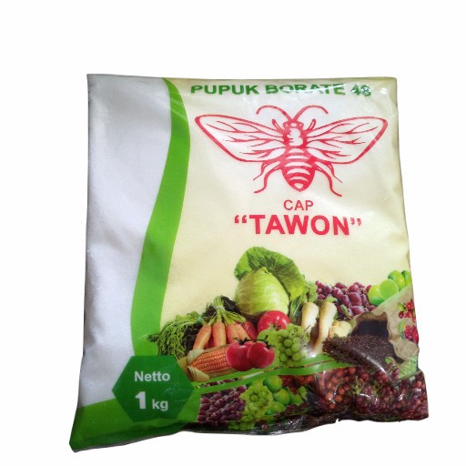 Pupuk Boron Borate 48 cap Tawon 1 kg, Pupuk Mikro