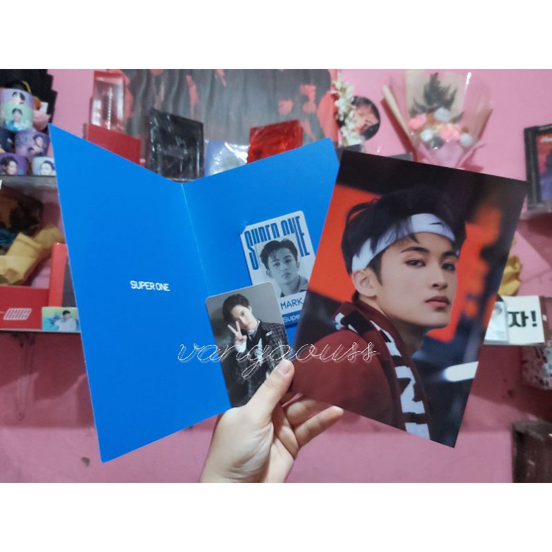 [CHECKOUT SAAT POSISI TOKO DI DEMAK] Super M US ver. id postcard Mark pc Taemin all to Taeyong