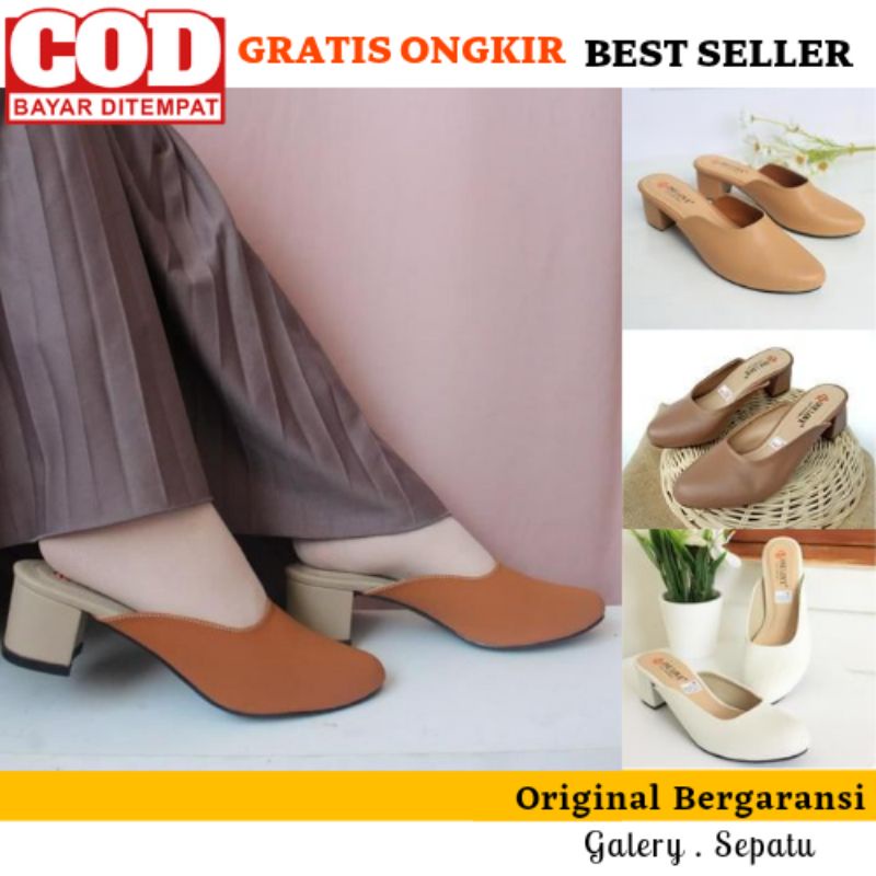 One Love Sandal Hak Tahu Wanita Tinggi 5 Cm Sandal Hells Wanita One LoveOriginal Branded Sendal Cewe