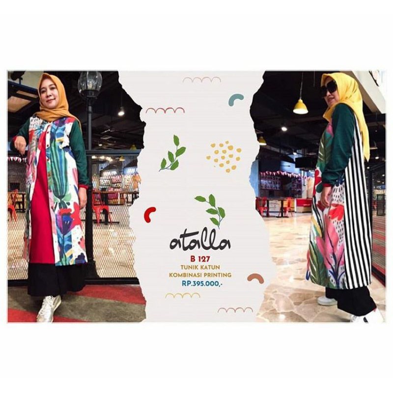 TUNIK KATUN by ATALLA TUNIK MODERN CANTIK IBUINDUNG