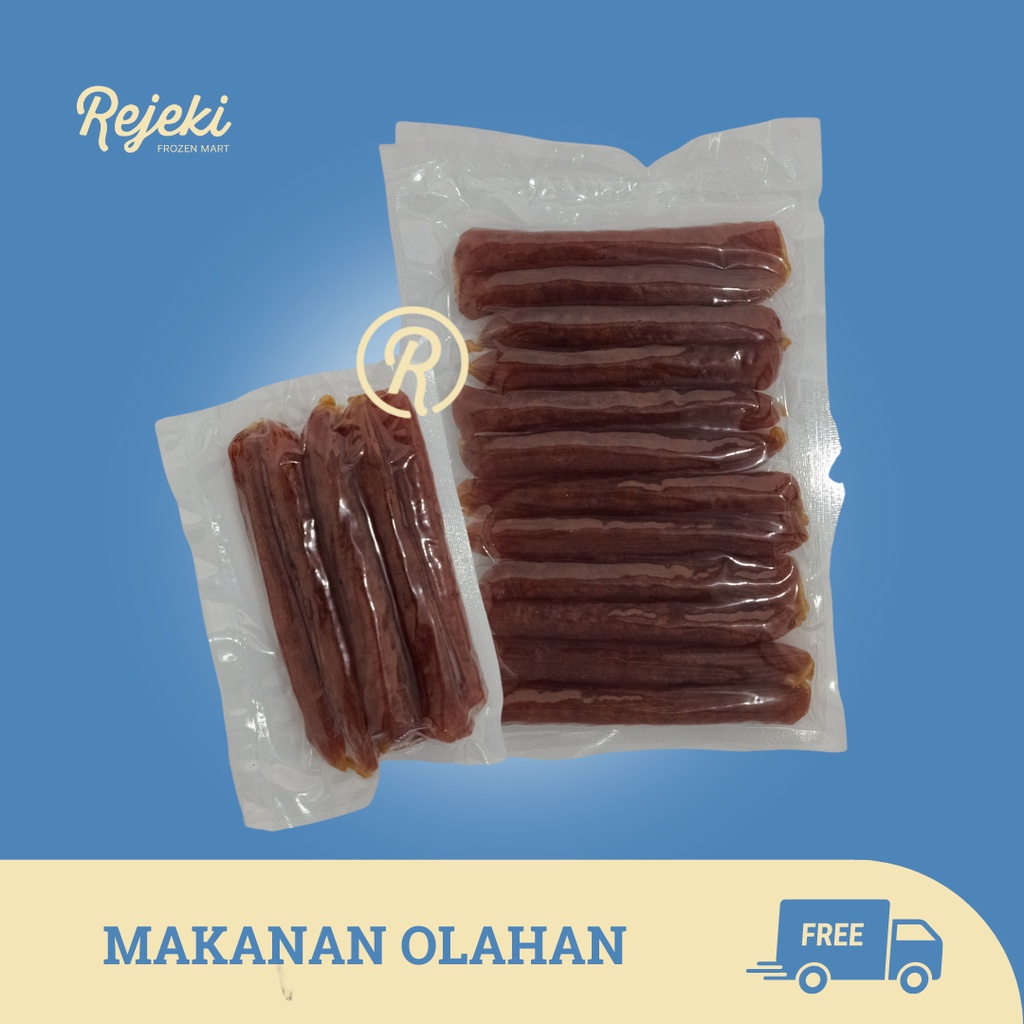 

Lapchiong Babi Cap 5 Kelelawar 250gr - 500gr - Rejeki Frozen Mart