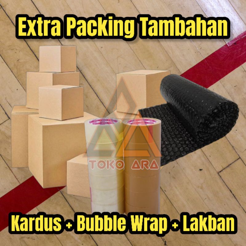 Jual Extra Packing Tambahan Kardus Bubble Wrap Dan Lakban | Shopee ...