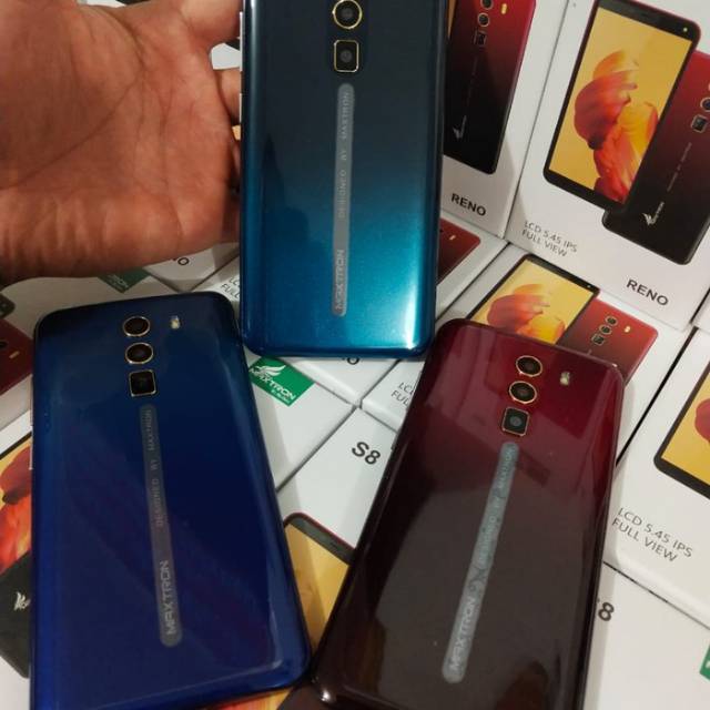 Hp android murah ram 3/16 Maxtron S8 RENO garansi 1th