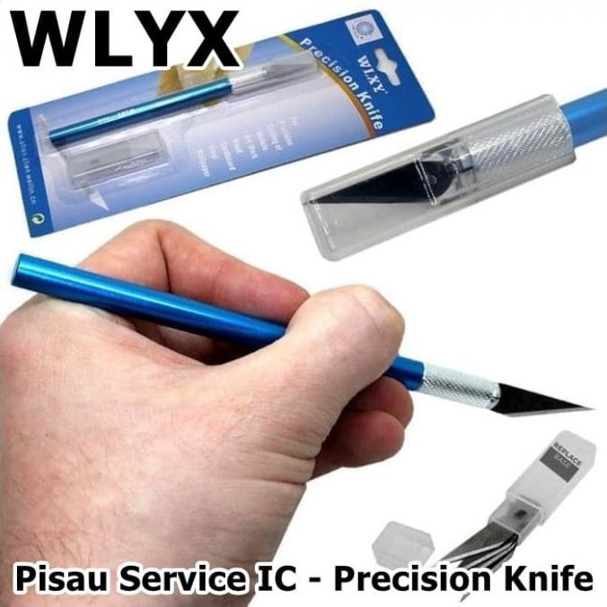 

TERLARIS Cutter Pisau Service IC Ukir Precision Knife Set WLXY 9309