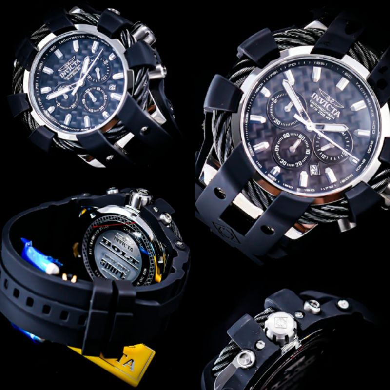 Jam Tangan Pria Merk Invicta Type 23859 Bold Stainless