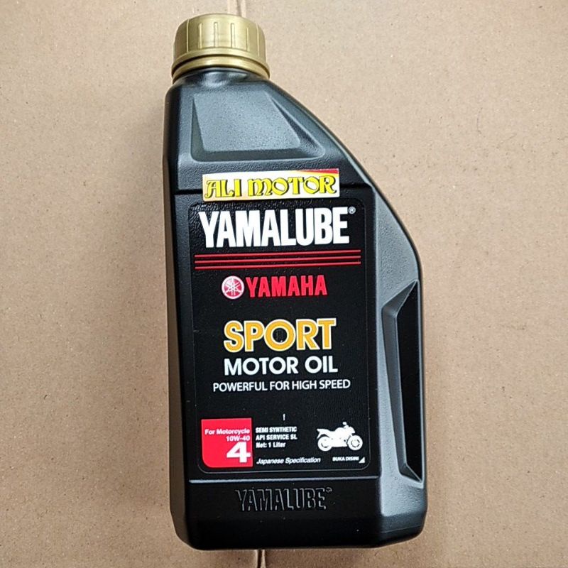 Oli YAMALUBE SPORT 1liter motor oil vixion byson mx king ori YAMALUBE