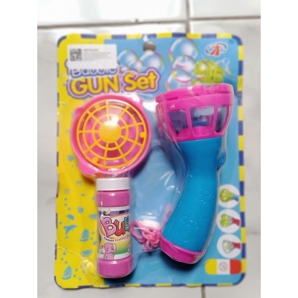 Mainan Pembuat Gelembung Sabun Otomatis