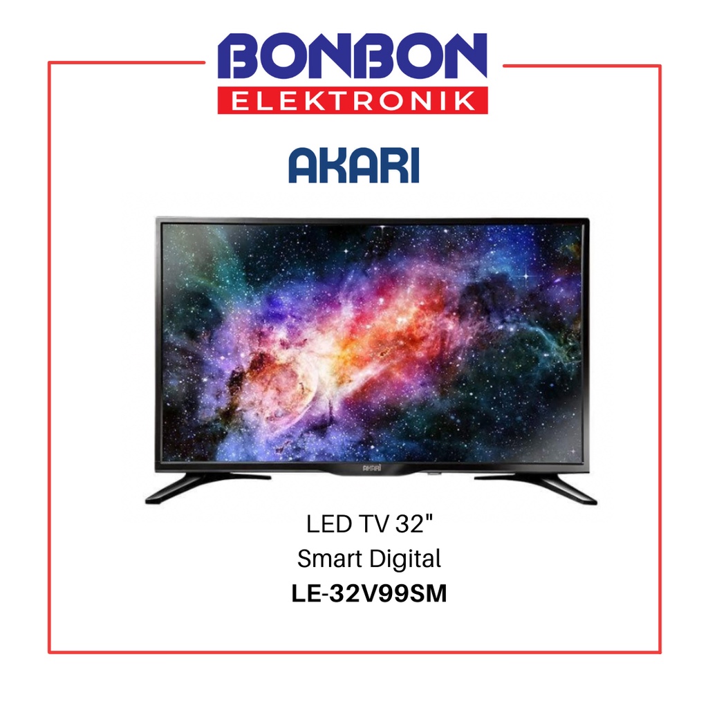 Akari LED Smart Digital TV 32 Inch LE-32V99SM