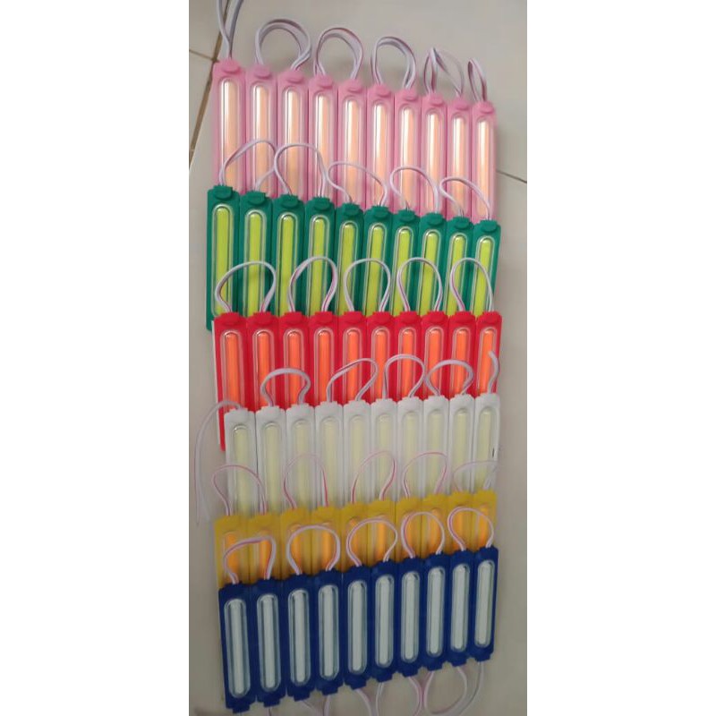 Lampu led cob doff bening panjang led cob doff 9 mata 24 volt lampu kolong led truck led bis led bus