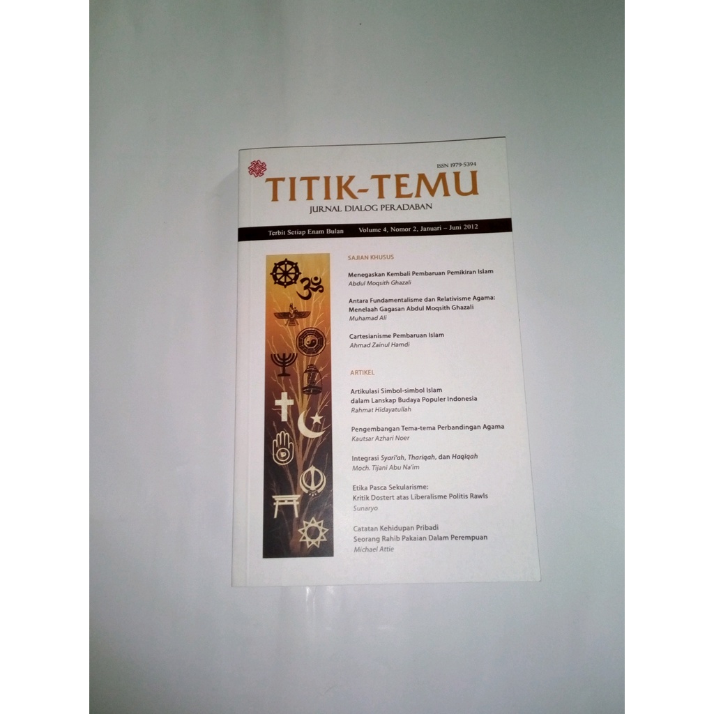 Titik Temu Jurnal Dialog Peradaban volume 4