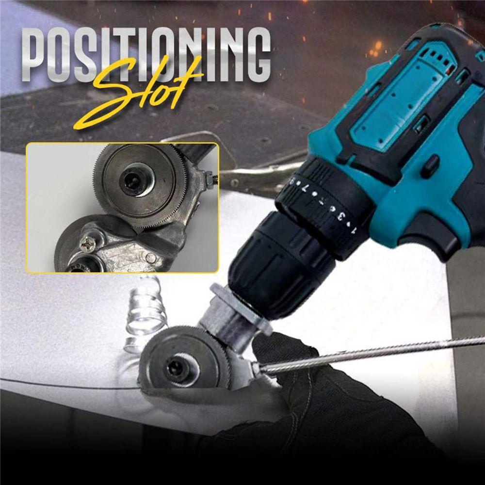 Populer Pemotong Plat Besi Universal Power Tool Aksesoris Alat Pemotong Gergaji Lembaran Kepala Ganda