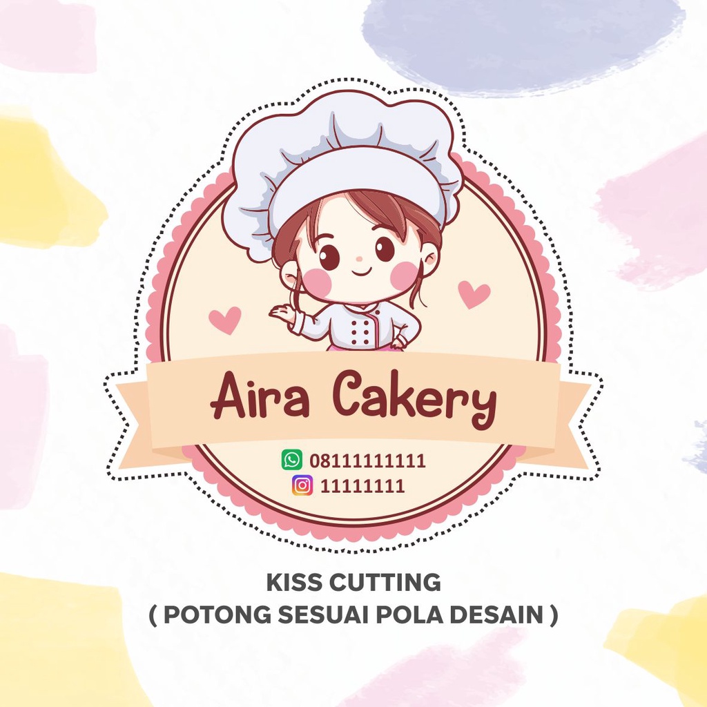 Cetak Stiker Kemasan Cromo Perlembar A3+ (GRATIS DESAIN)-Kiss Cutting