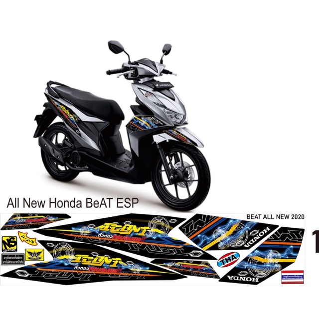 Striping Honda All New Beat Icon 2020