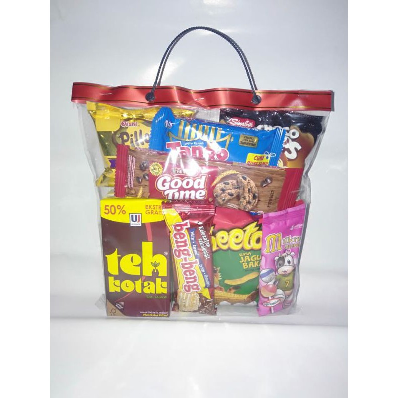 

Paket snack Ultah/Paket Snack UlangTahun/Snack Ulangtahun/Snack Ultah/Bingkisan Ultah