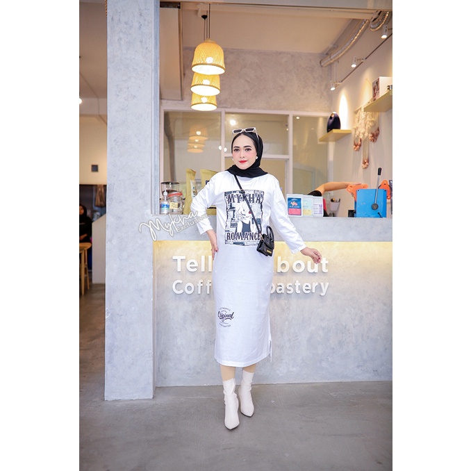 MIDI DRESS WHITE MYKHA ORIGINAL