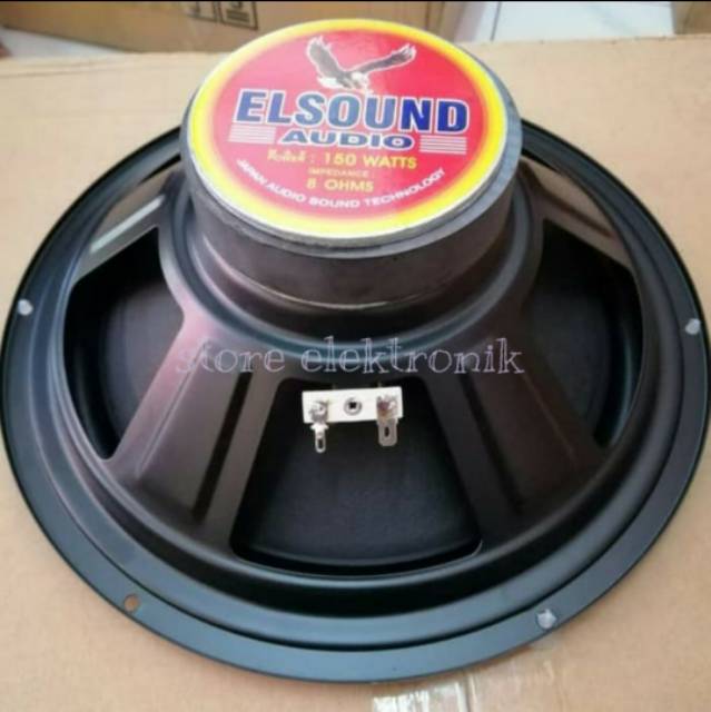 Speaker Elsound 10 Inch Woofer Bass Original