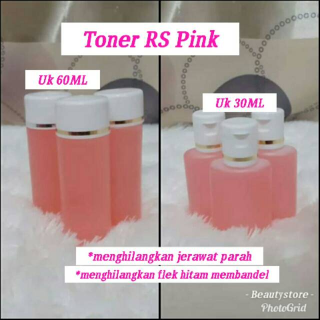 Toner Pink RS glowing Uk 30ML