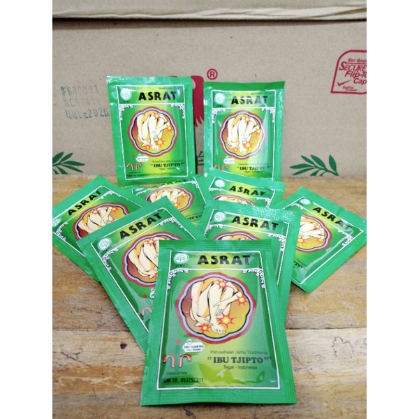 Jamu Asrat | Asam Urat | Ibu Tjipto Sachet ED 01/2025