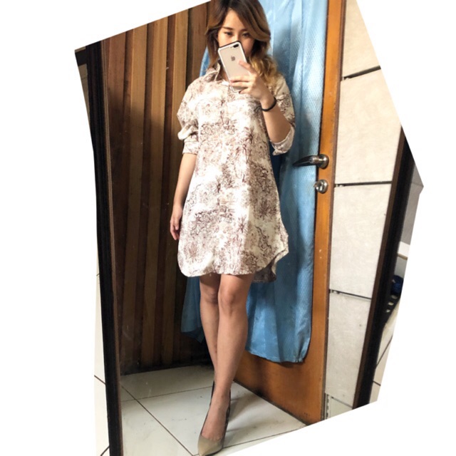 Dress Tunik Dior Import premium