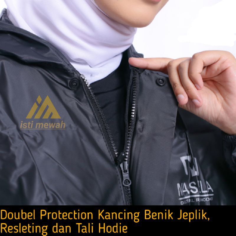 JAS HUJAN ROK WANITA MUSLIMAH, TERBAIK By MASELA