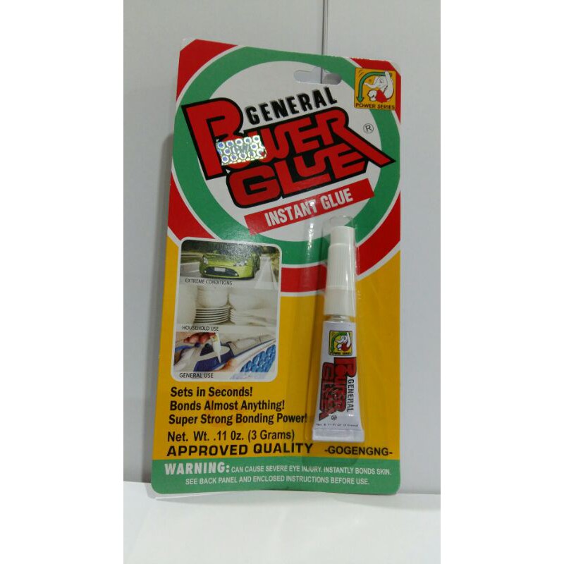 

LEM GENERAL POWER GLUE/INSTANT GLUE