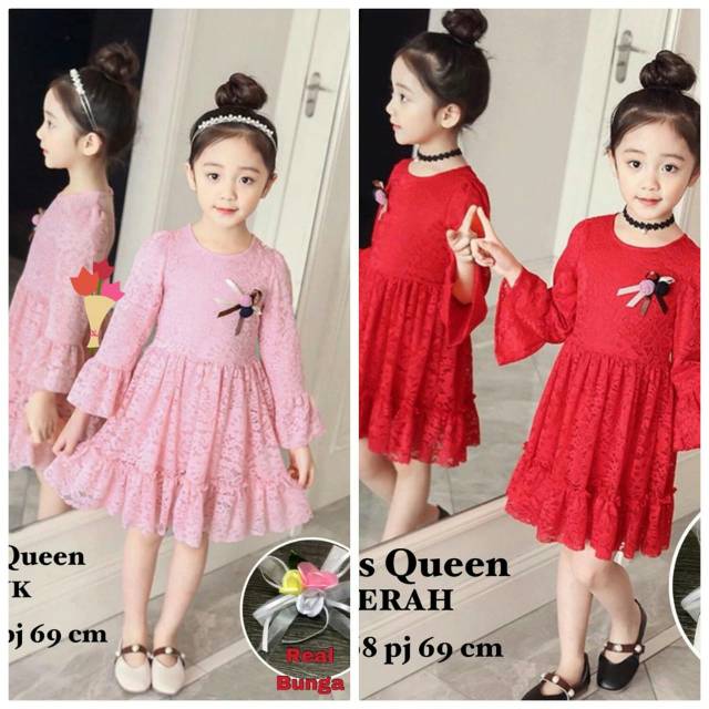 99+ Model Baju Anak Perempuan Bahan Brokat Terbaik