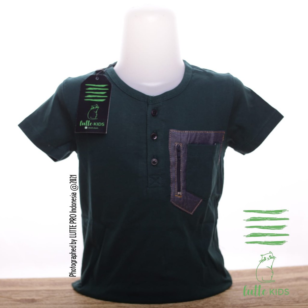 Kaos anak DISTRO/ PSLETING HIJAU BOTOL/Lutte Kids