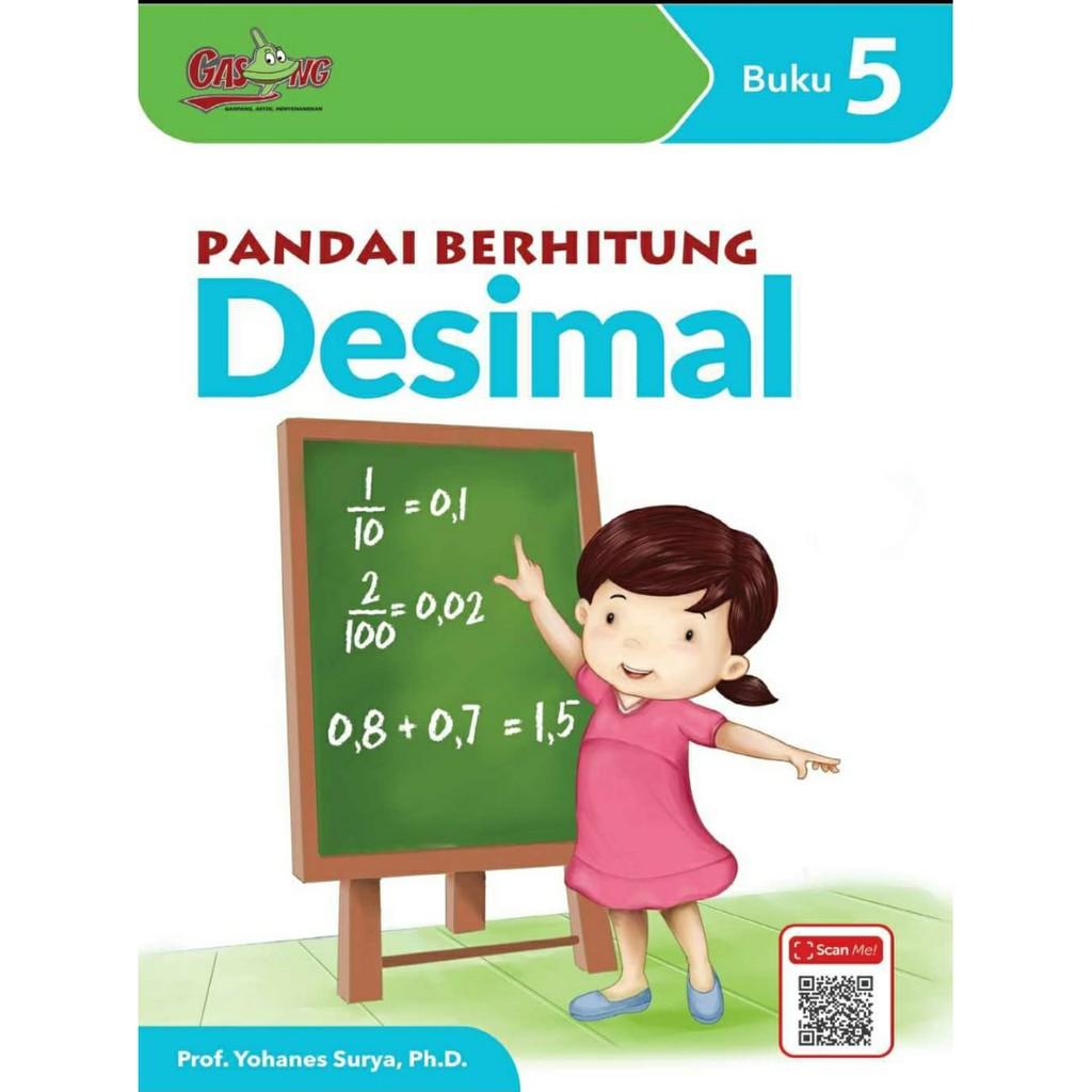 BUKU PANDAI BERHITUNG Desimal Karangan Prof. Yohanes Surya