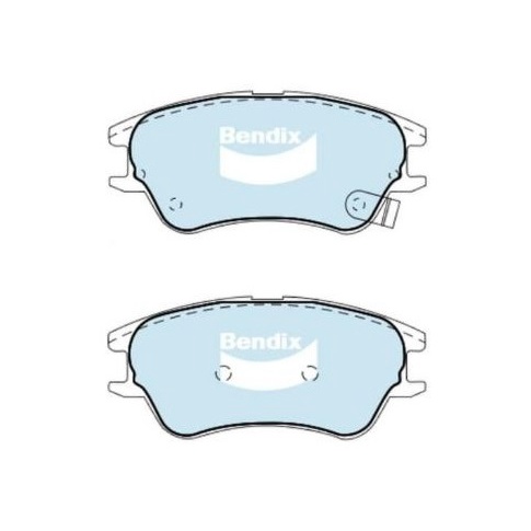 Bendix Kampas Rem Depan Brakepad DB1777 MKT HD KIA Visto Double Piston tahun 2005, Hyundai Atoz tahu